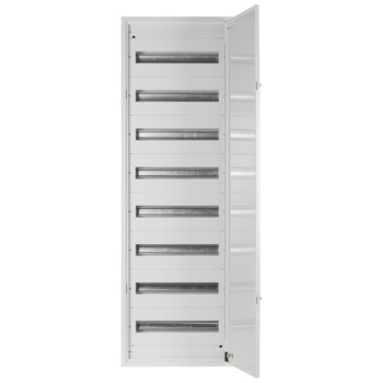 Doktorvolt Verteilerkasten Aufputz Sicherungskasten aus Metall 144 Module 8-reihig IP30 MN144/8/18