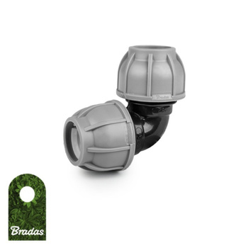 PE-Rohrwinkel 40mm 90° PN10 DSRA10K4040