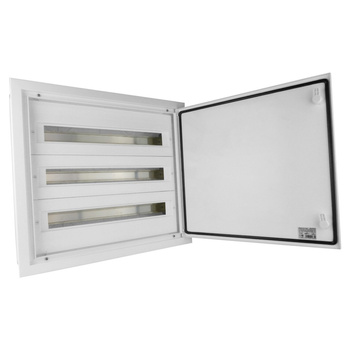 Verteilerkasten IP54 DARP-72 3x24 Unterputz Alutür Unterverteiler Sicherungskasten E-P 9.324
