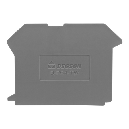 Endplatte für Reihenklemme PC4-TW DGN D-PC4-TW-01P-11-00AH
