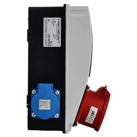 Wandverteiler XS 16A 2x230V IP44 Stromverteiler Komplett Verdrahtet Doktorvolt DV-5121-F