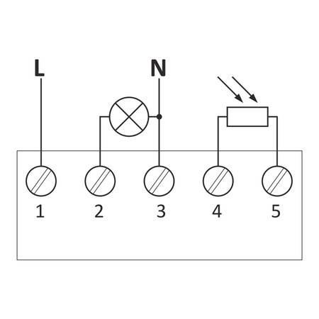 Dämmerung Schalter m.Licht Sensor m.hermet Sonde Ø10 230V 16A F&F AZH-S