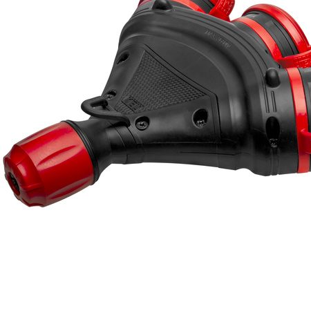 Dreifach-Steckdose Schuko IP44 3×2P+E 16A Schwarz-Rot 250V GN-X3/44S EXTREM W-01164