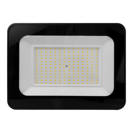 LED Außenstrahler 150W GTV Flutlicht schwarz IP65 Außenwandstrahler 12000lm GT-GCX150W-40