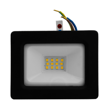 LED Außenstrahler 10W GTV Flutlicht schwarz IP65 Außenwandstrahler 800lm GT-GCX10W-40