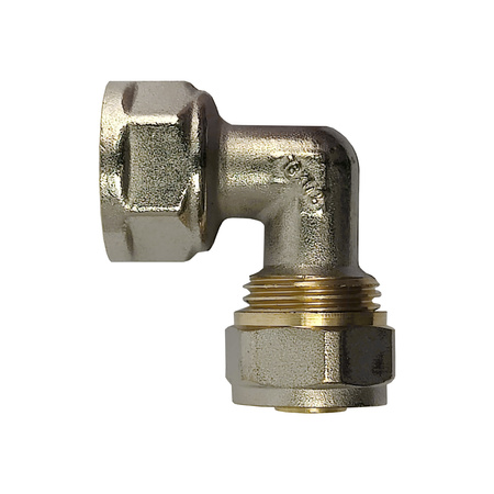 Installationsverbinder Klemmanschluss 16x2 Diamond Klemmringverschraubung für Mehrschichtrohre Bogen FTN-005.1/2X16.KOL-D