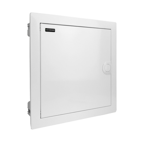 Sicherungskasten Unterputz Verteilerkasten 1-reihig 12 Module 8xMCB 1xRCCB VDE Unterverteilung verdrahtet Verteilerschrank mit Sicherungen 356x348x98mm Hager Hohlwand Verteiler Doktorvolt  DV-6197-PT