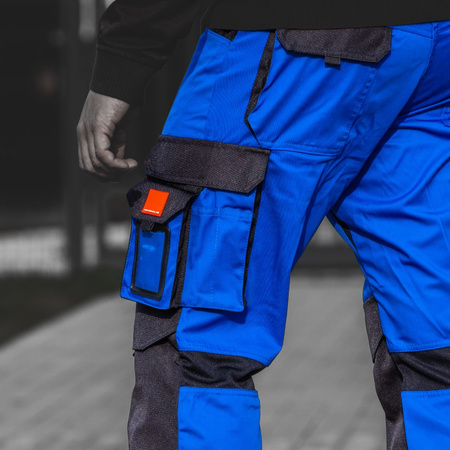 Bund- Arbeitshose 245 g/m2 Größe 62 für Elektriker Doktorvolt DV-2131-SD-B550-62