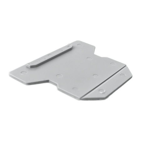 10Stk. Reihenklemmen Abteilungstrennplatte Trennplatte 1,5mm ATP-PC grau ATP-PC-01P-11-00A(H)