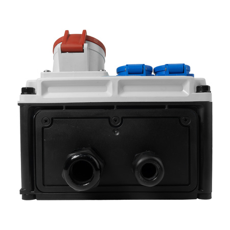 Baustromverteiler 32A CEE 2x230V 16A Schuko IP44 BALS ohne Sicherungen BL89058