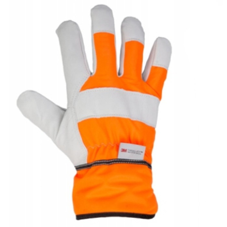 Arbeitshandschuhe aus Rindsleder 9,5 mit 3M THINSULATE Innenverkleidung Bradas RWTA95