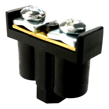 5 Stk. Doppelklemme Dosenklemmen Klemmen 2x1-4mm2 schwarz Kabelanschlüsse Klemme Verteilerdosenklemme ViPlast 092-05