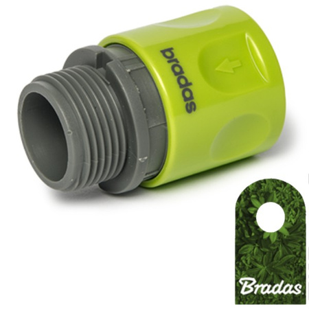 Schnellkupplung Außengewinde 3/4" Steckerverbindung LIME LINE STANDARD BRADAS LE-2121