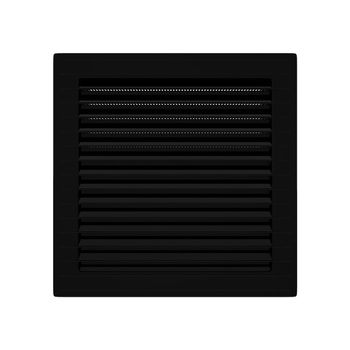 Lüftungsgitter Insektenschutz 14x14 schwarz/graphit AirRoxy 02-339