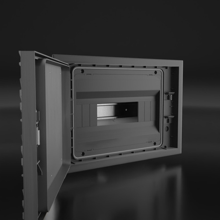 Verteilerkasten IP65 12 Module QZERO M-L 990.12.W