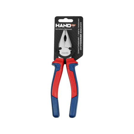 Universalzange Hand Pro 7" 180 mm C55 Stahl für Werkstatt und Haushalt W-00341