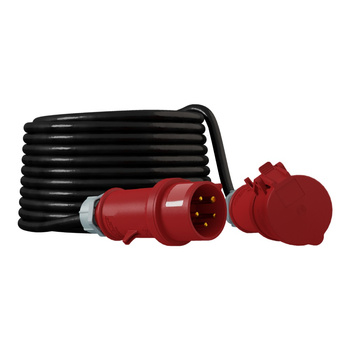 CEE Verlängerungskabel Kabel 30m 16A IP44 Starkstromkabel 5x2,5mm2 Doktorvolt® DV-2599-CEE-16