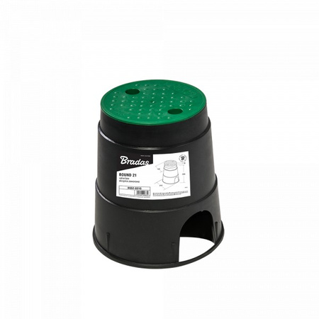 Ventilbox Ventilkasten mit Deckel Bewässerung rund MINI 21cm DSSZ-O21G