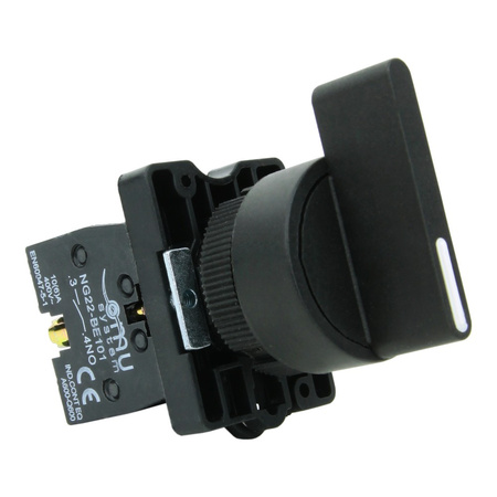 3-Position Wahlschalter Drehschalter Knopfschalter Maschinenschalter 1-0-2 LAY5-EJ33 XBS NG22-EJ33