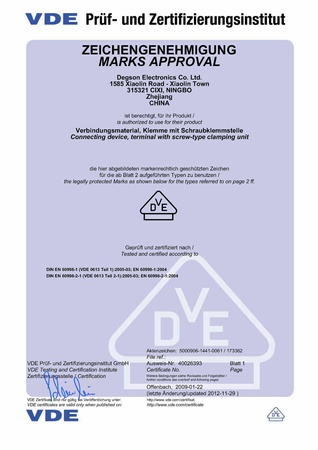 3x Lüsterklemme 16mm2 12P VDE Verbindungsklemme DGN DG15US-12P-03