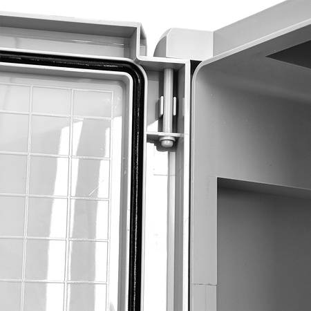 Leergehäuse mit Tür 300x400x170mm Schaltschrank Aufputz Verteilerschrank IP65 IK10 TP Electric 3310-520-0600