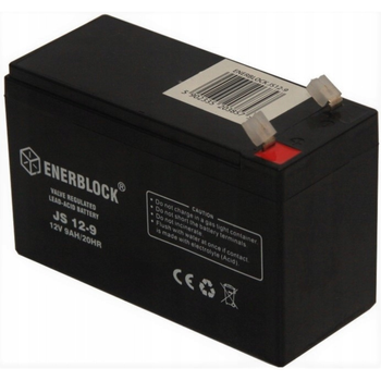 Batterie AGM ENERBLOCK Akku JS12-9 12V 9Ah Serie JS General ENR-9H/12V