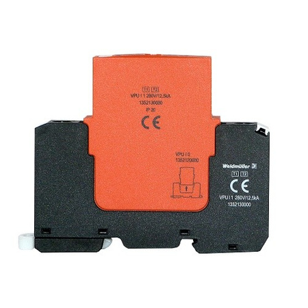 VPU I 1 280V/12,5KA Blitzschutz Überspannungsableiter Überspannungsschutz B+C Weidmüller 1352130000