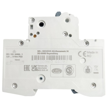 SIEMENS Leitungsschutzschalter C20A 1P 10kA MCB VDE Sicherungsautomat 5SL4120-7