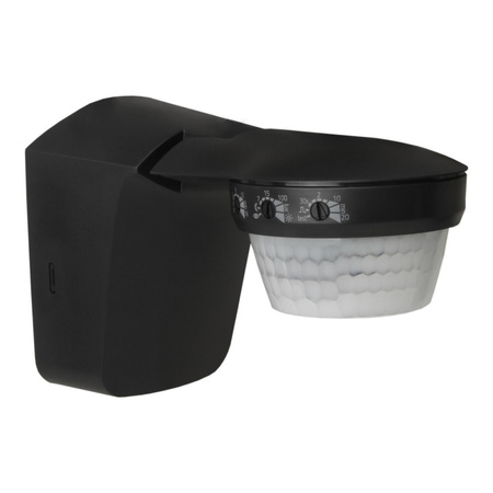 Bewegungsmelder Außenbereich 360 St. IP55 theLuxa S360 schwarz TH-1010511