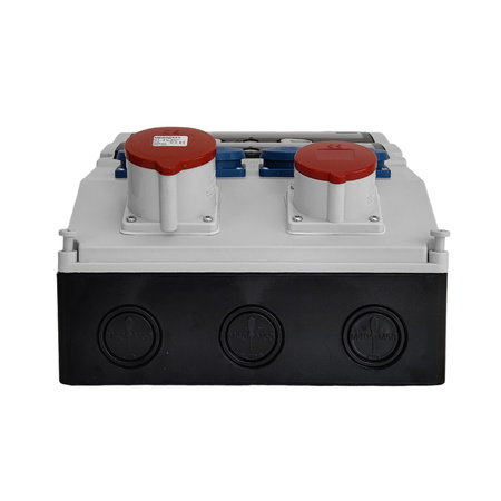 Stromverteiler eXT 32A 16A 4x230V Baustromverteiler Doktorvolt DV-2322-D