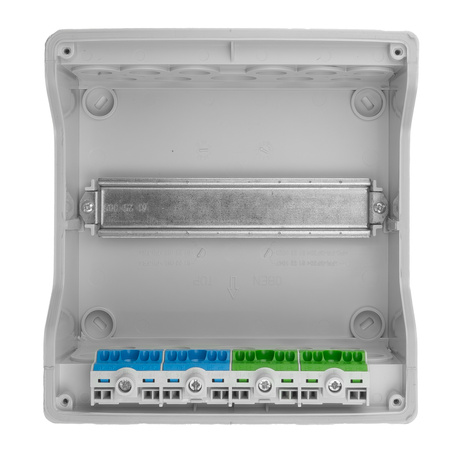 Sicherungskasten Hensel 9 Module Aufputz IP54 Automatengehäuse KV 1509