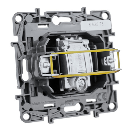 Steckdose TV Typ F schwarz 1,5 dB Niloe Step 863575