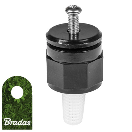 Sprühdüse für Versenkregner Pop-Up Sprinkler regulierbar Düse Innengewinde 3/8" Bradas DSZW-1500L