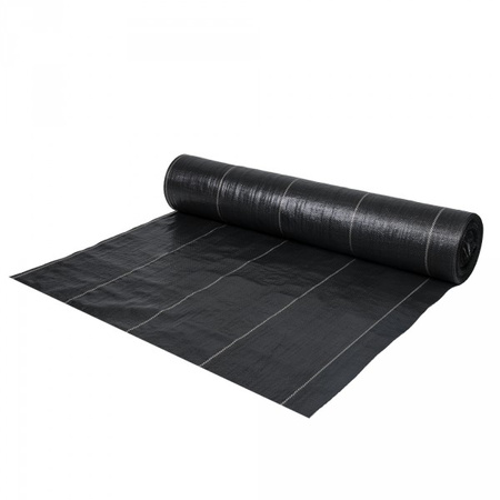 Unkrautvlies Gartenvlies Bodengewebe Beetvlies Unkrautfolie Schwarz 135g/m2 0,6 x 100m ATBK13506100