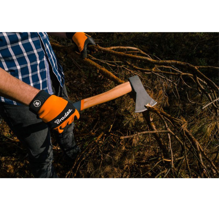 Bradas Universalaxt Spaltaxt 1250g Länge 71 cm für Garten und Wald KT-SW1125