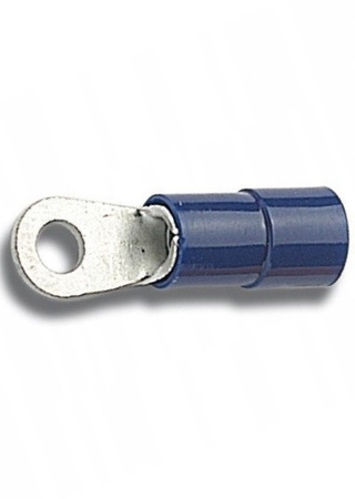 100 Stk Rohrkabelschuhe Kabelschuhe Ring isoliert 2,5mm M6 EM00231