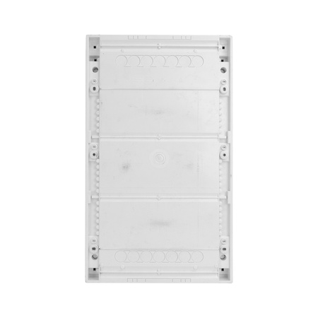 Sicherungskasten Aufputz Verteilerkasten 3-reihig 36 Module 14xMCB 2xRCCB VDE Saltek Überspannungsschutz verdrahtet Verteilerschrank mit Sicherungen 515x305x96,5mm Hager Hohlwand Verteiler Abzweigklemmen Doktorvolt  DV-6340-NT