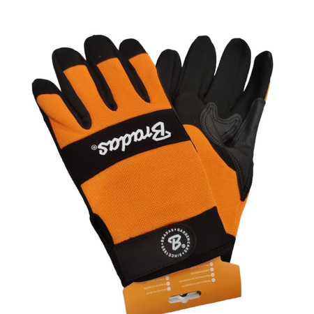 Bradas Arbeitshandschuhe Schutzhandschuhe für Arbeiter Mechaniker TECH BLACK Größe 8 RWTBC8