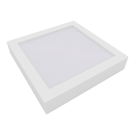 LED Decken Panel Downlight 18W 3000K/4000K/6400K Variable Lichtfarbe 1600lm Einbau Lampe Aufputz BOLERO GTV LD-BLRKW18W-61
