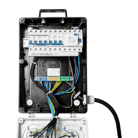 Stromverteiler ECO-S/FI 1x32A 1x16A 2x230V SKH 5x4mm2 Doktorvolt DV-9757-D