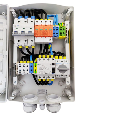 Solar Anschlusskasten Photovoltaik 80A AC 24-Module Überspannungsschutz Doktorvolt DV-1394-FOT-AC