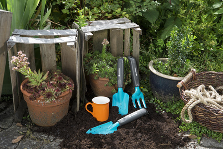 Blumenkelle Pflanzschaufel Gartenkelle Handschaufel 8cm Gardena 08950-20