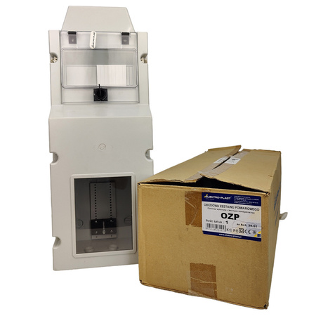 Gehäuse für Messgeräte 540x230x190mm IP65 grau OZP 38.01