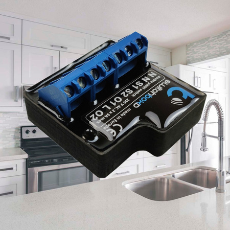 Drahtloser Doppelschalter 230V 2x Relais Netzausschalter WiFi Smart Home switchBoxD BleBox SWITCHBOXD