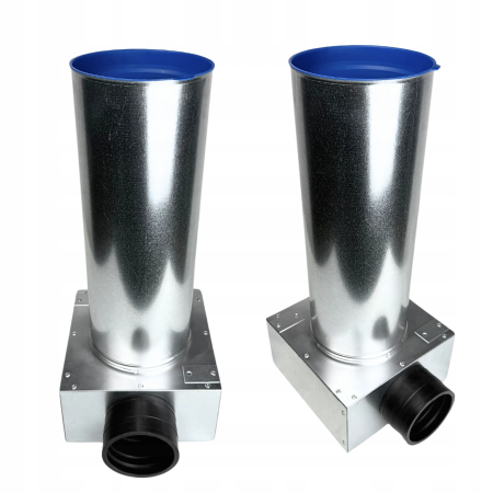 Lüftungsverteiler Verteilerkasten 1x75 Ø125 Wohnraumlüftung Luftverteiler E-KSR-1x75/125-OC