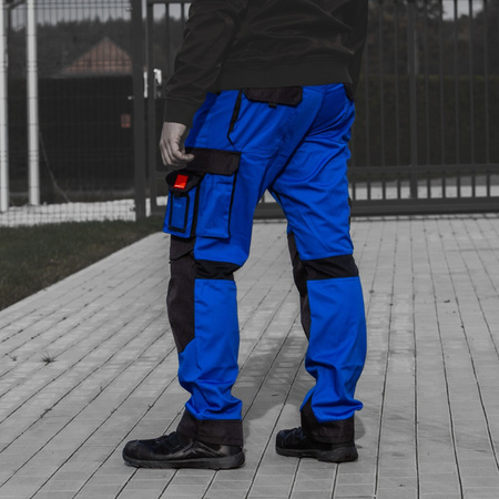 Bund- Arbeitshose 245 g/m2 Größe 58 für Elektriker Doktorvolt DV-2124-SD-B550-58