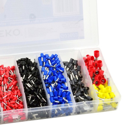 Set Aderendhülsen Kabel-Endhülsen 1200 Stück G03603