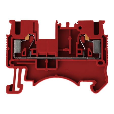 Reihenklemme 2.5mm2 Durchgangsklemme Rot UL DS2.5-01P-16-00A(H)