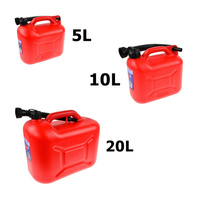Kunststoffkanister mit Ausgießer für Kraftstoff, Öl, Wasser 5L 10L 20L mit Attest G03240