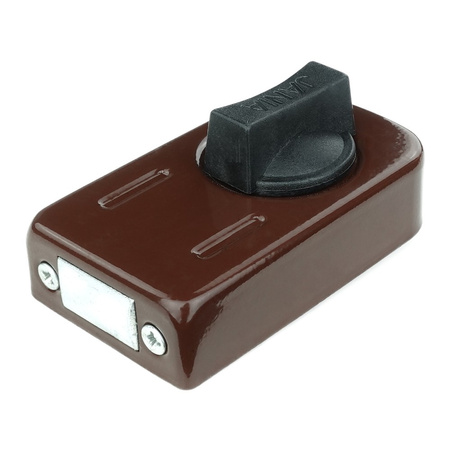 Kastenschloss Türzusatzschloss Zusatzschloss 50/60 Außenzylinder Drehknauf 6405 DV-6405-ZA-U